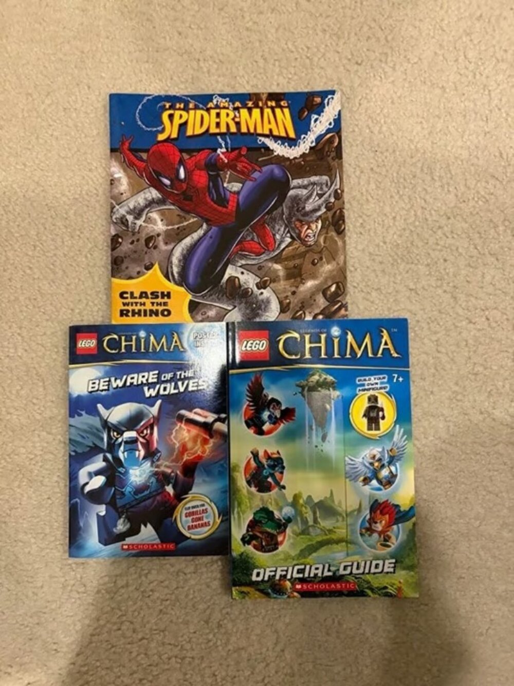 LEGO Legends of Chima Official Guide Beware of the Wolves Amazing Spider-Man